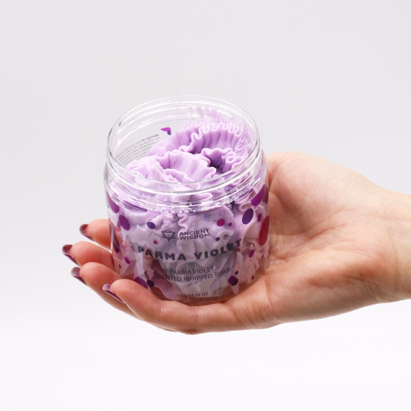 Parma Violet Moisturising Whipped Soap - 120g - Bath & Soak