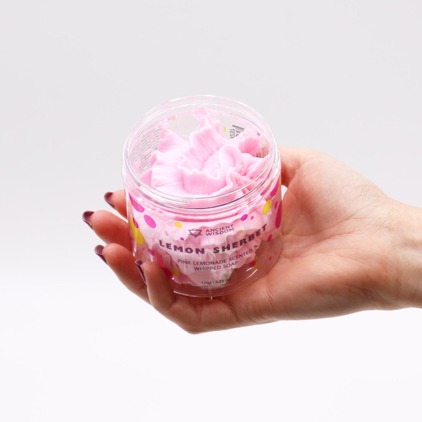 Lemon Sherbet Moisturising Whipped Soap - 120g - Bath & Soak