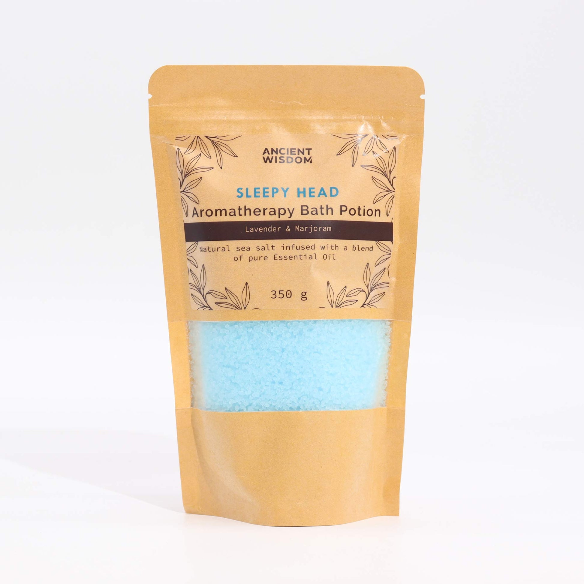Aromatherapy Bath Salt: Lavender & Marjoram - 350g
