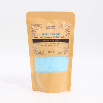Aromatherapy Bath Salt: Lavender & Marjoram - 350g