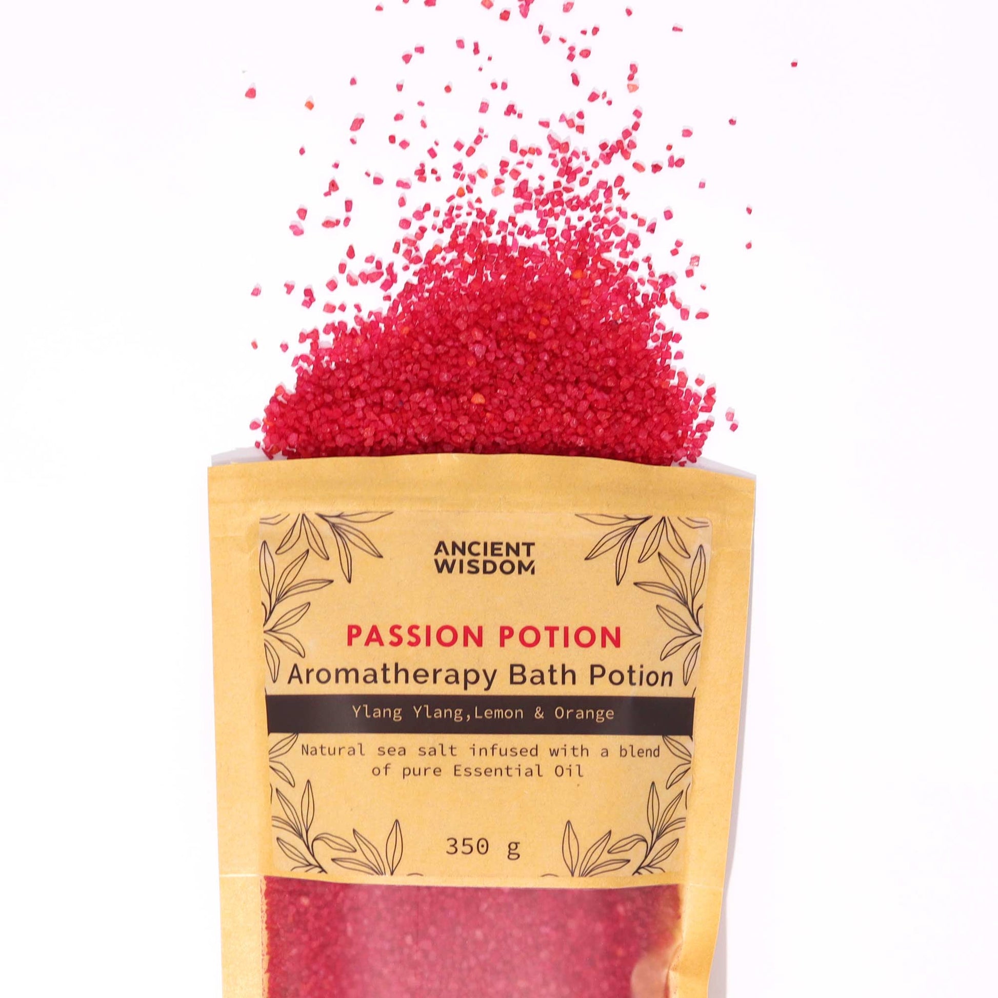 Ylang Ylang, Lemon & Orange Aromatherapy Bath Salt - 350g
