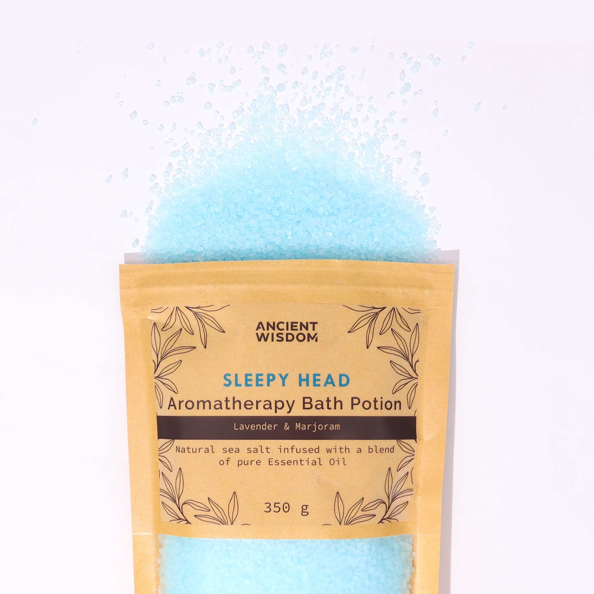 Lavender & Marjoram Aromatherapy Bath Salt - 350g