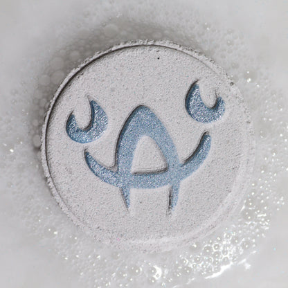 Cancer Zodiac Bath Fizzers With Horoscope - Set of 2 x 150g - Bath & Soak