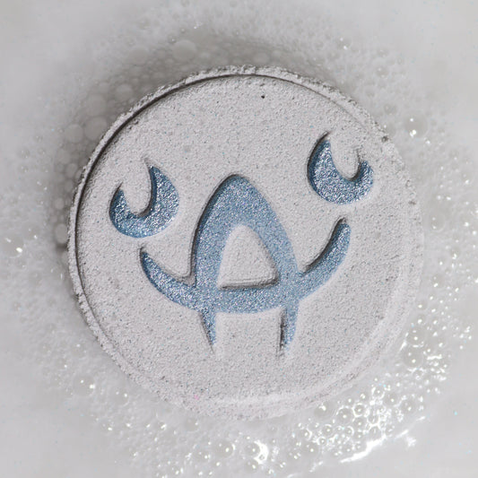 Cancer Zodiac Bath Fizzers With Horoscope - 300g