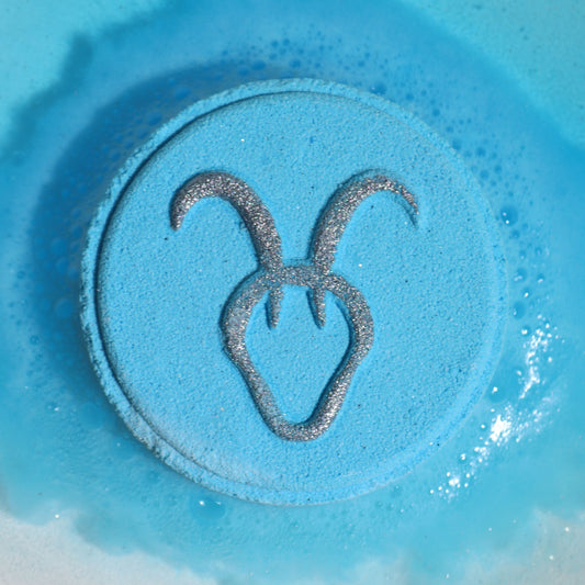 Capricorn Zodiac Bath Fizzers With Horoscope - 300g