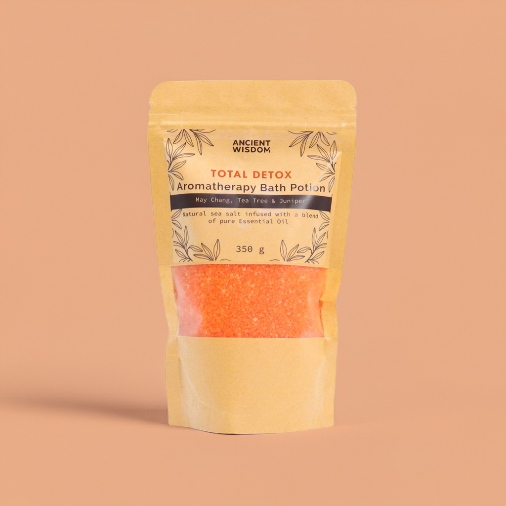 Aromatherapy Bath Salt: May Chang, Tea Tree & Juniper - 350g