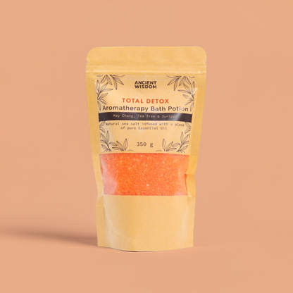 Aromatherapy Bath Salt: May Chang, Tea Tree & Juniper - 350g