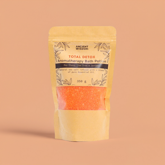 Aromatherapy Bath Salt: May Chang, Tea Tree & Juniper - 350g