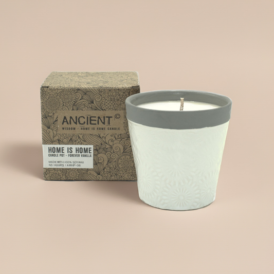 Forever Vanilla Scented Candle Pot - 45 Hour Burn