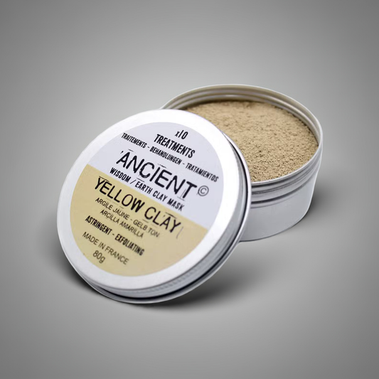 Yellow Clay Face Mask: Deep Cleanse & Detox - 80g