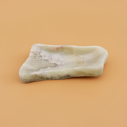 Natural Honey Onxy Soap Dish