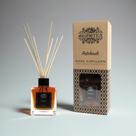 Essential Oil Reed Diffuser: Patchouli - 200ml
