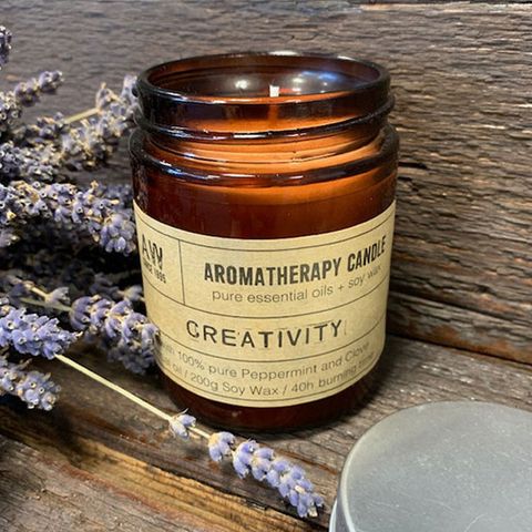 Peppermint & Clove Aromatherapy Candle - 200g