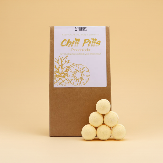 Pack of 30 Mini Bath Bombs - Pinacolada
