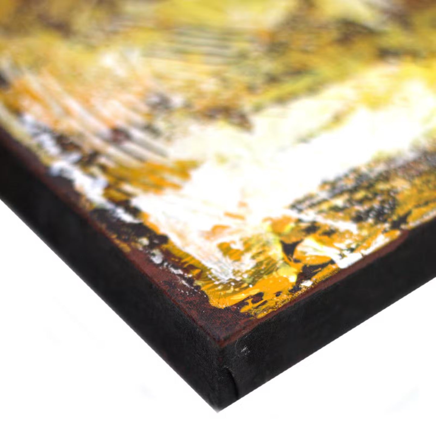 Buddha Painting: Copper Face Art - 80x60cm