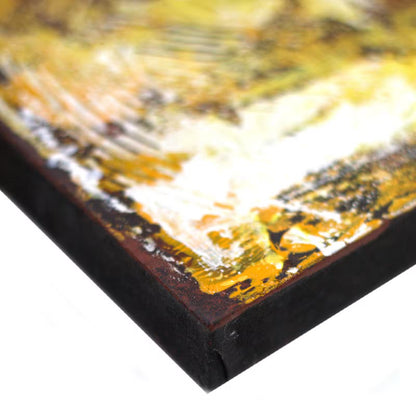 Buddha Painting: Copper Face Art - 80x60cm