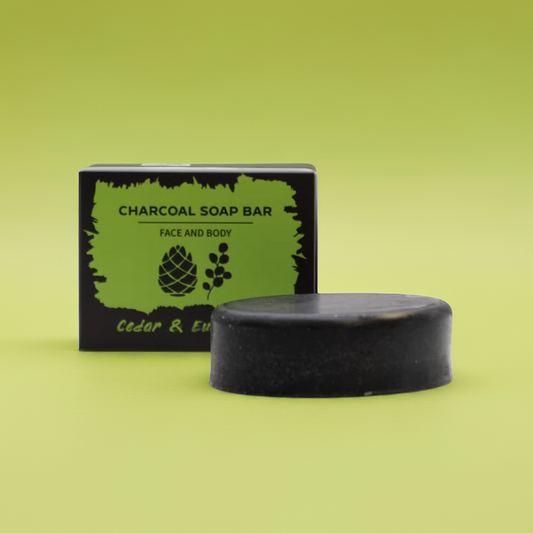 Eucalyptus & Cedarwood Charcoal Soap - 85g