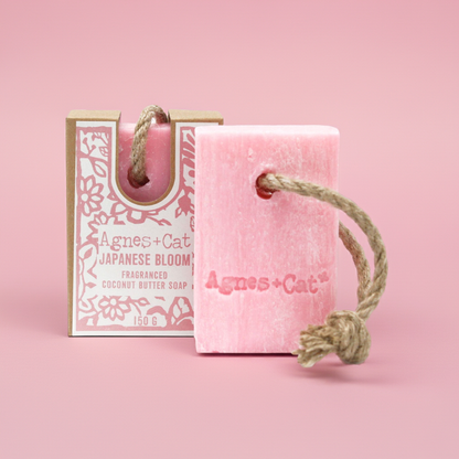 Soap On A Rope: Japanese Bloom - 150g