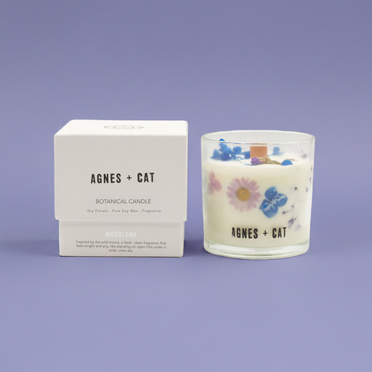 Botanical Soy Wax Candle: Moorland - 350g