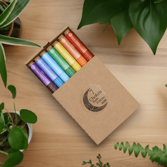 7 Days of The Week Chakra Bath Salt Set