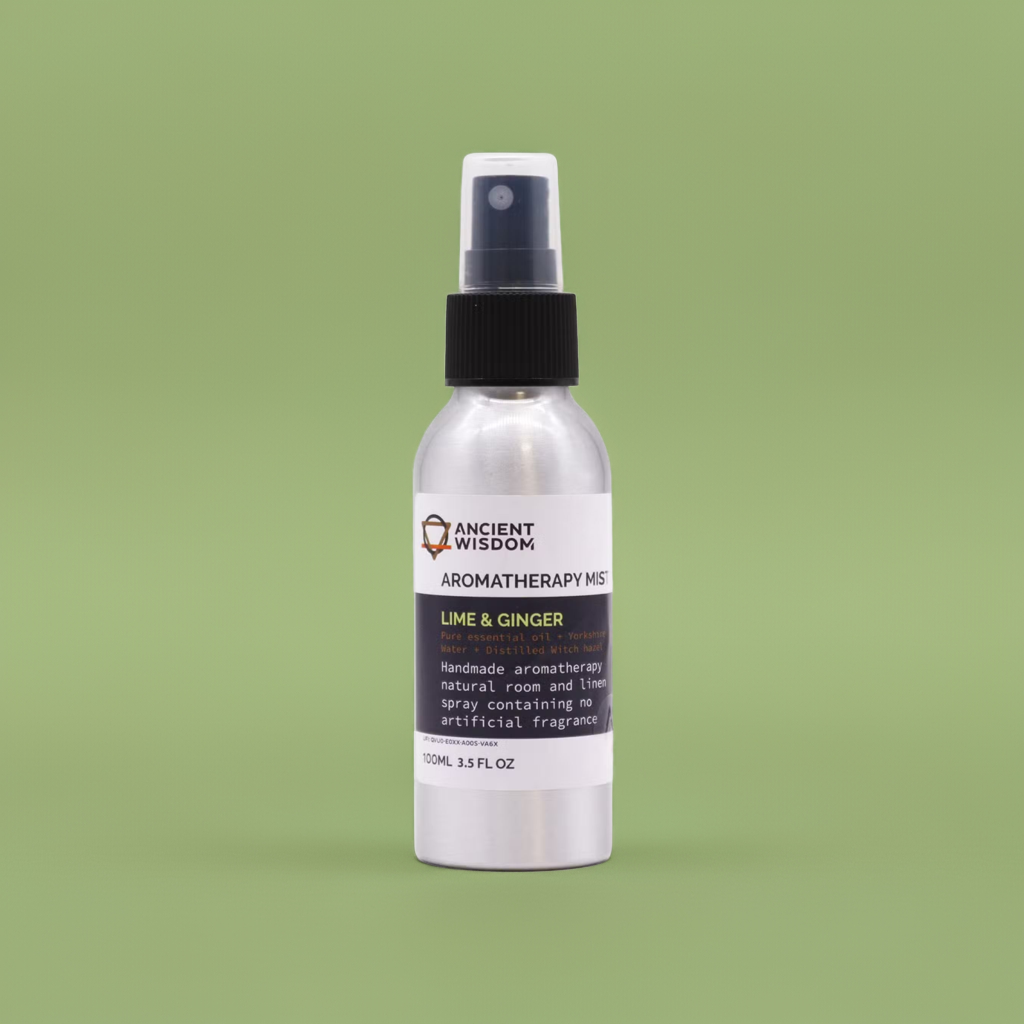 Aromatherapy Essential Oil Mist: Lime & Ginger - 100ml