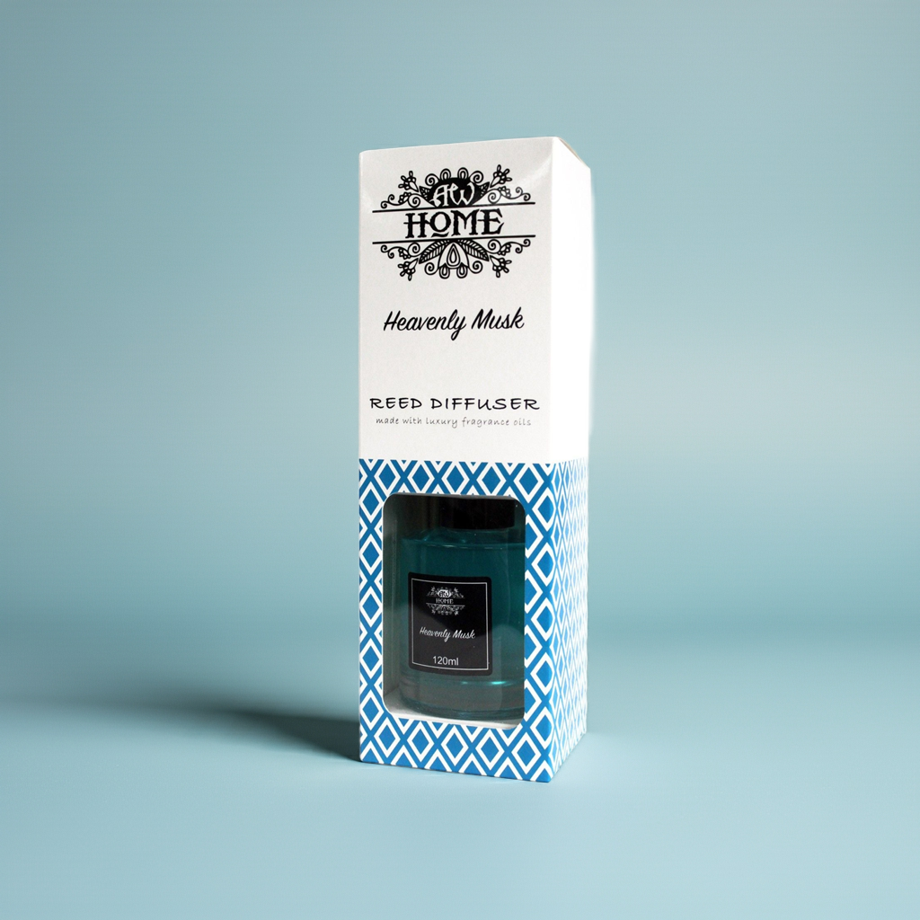 Fragrance Reed Diffuser: Heavenly Musk - 120ml