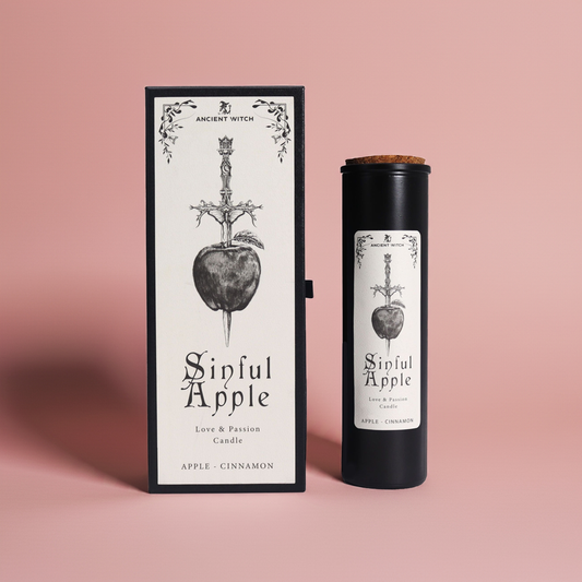 Ancient Witch Ritual Candle: Sinful Apple