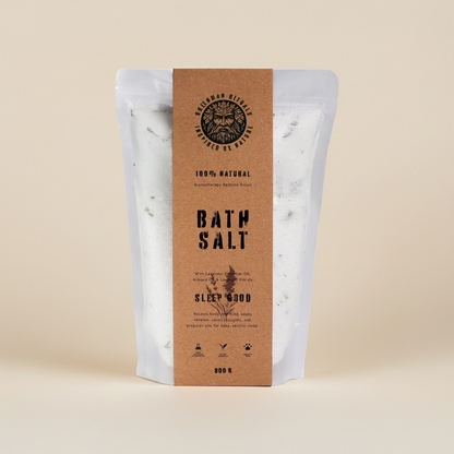 Lavender Epsom Bath Salts: Good Sleep – 800g