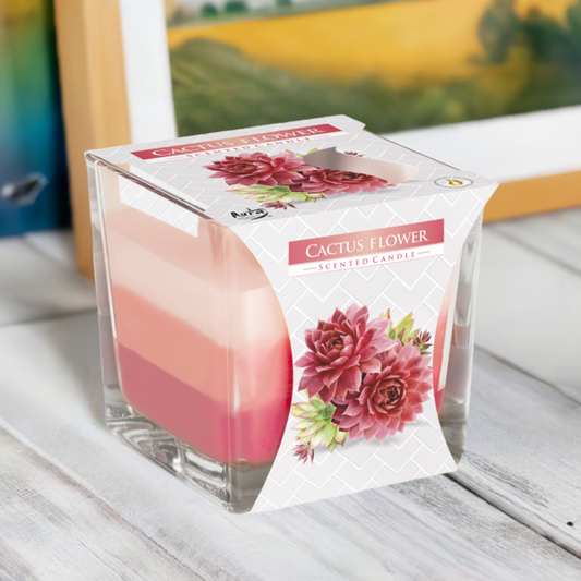Cactus Flower Rainbow Scented Candle - 570g - Bath & Soak