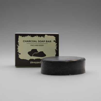 Charcoal Soap: Fragrance Free - 85g