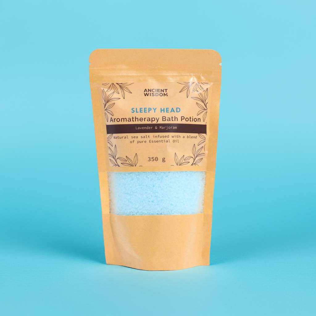 Aromatherapy Bath Salt: Lavender & Marjoram - 350g