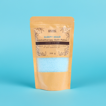 Aromatherapy Bath Salt: Lavender & Marjoram - 350g