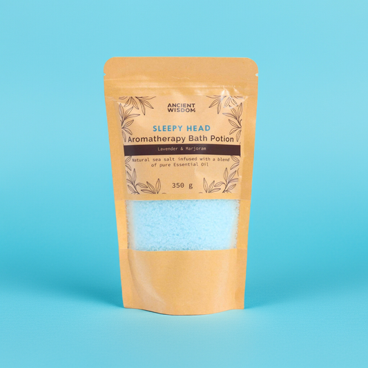 Aromatherapy Bath Salt: Lavender & Marjoram - 350g