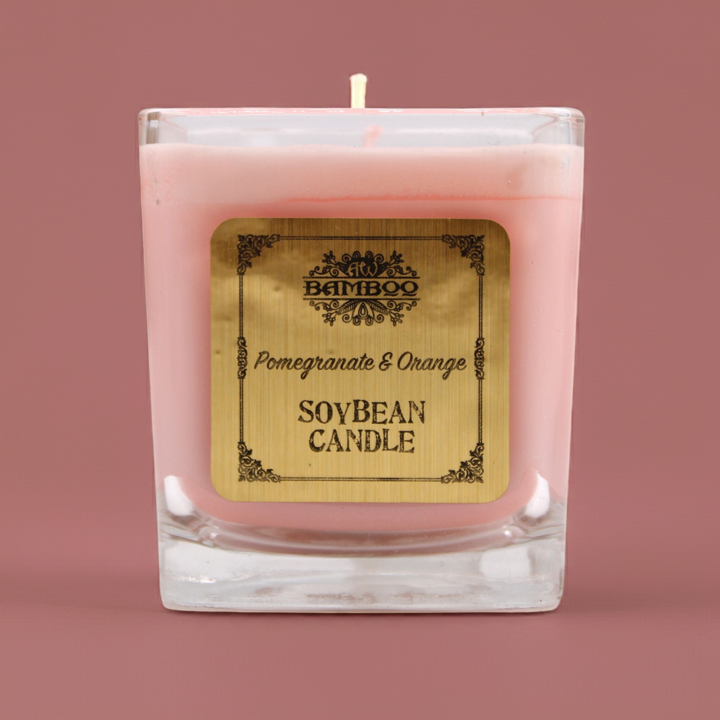 Pomegranate & Orange Soybean Candle
