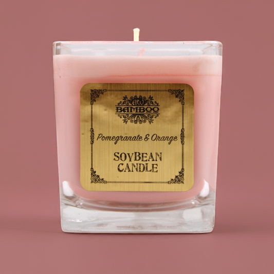 Pomegranate & Orange Soybean Candle