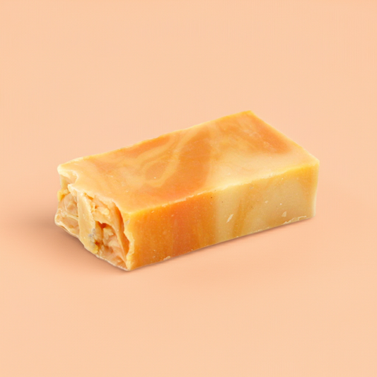 Olive Oil Soap: Orange - Approx 100g