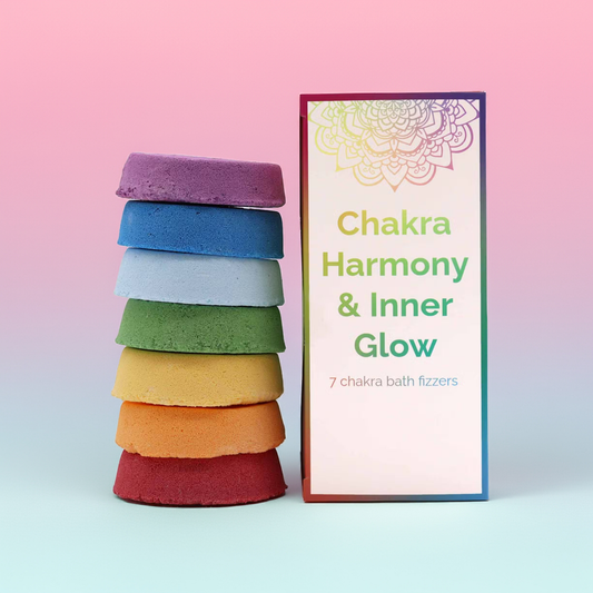 Chakra Bath Fizzers: Chakra Harmony & Inner Glow