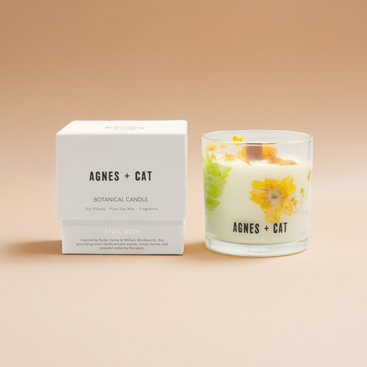 Botanical Soy Wax Candle: Rydal Oudh - 350g