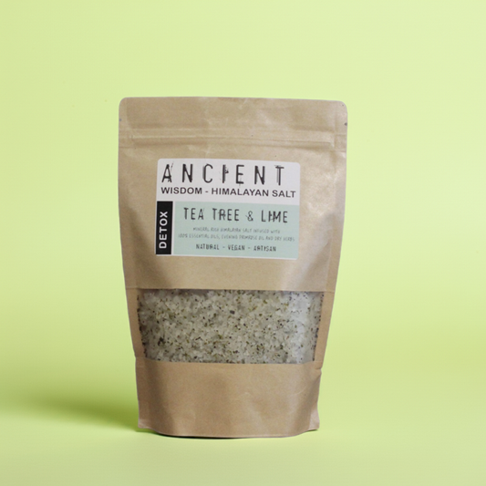 Tea Tree & Lime Aromatherapy Himalayan Bath Salt - 500g