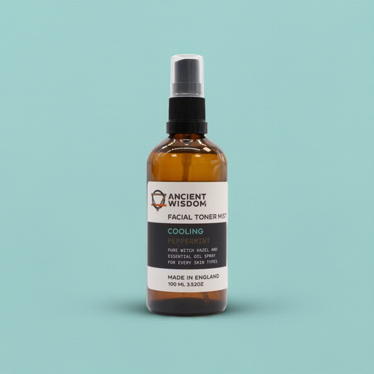 Witch Hazel & Peppermint Toner: Calm & Hydrate Skin - 100ml