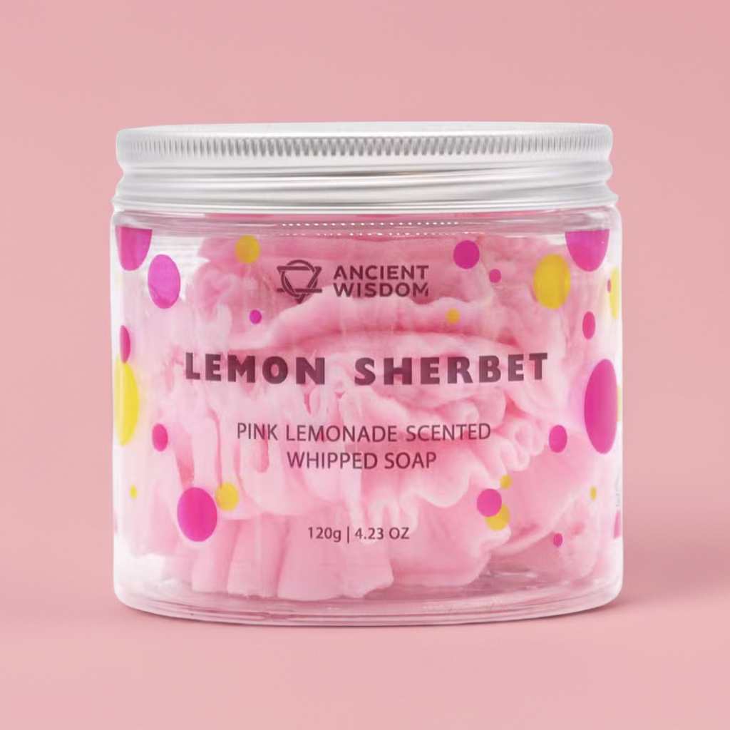 Lemon Sherbet Moisturising Whipped Soap - 120g