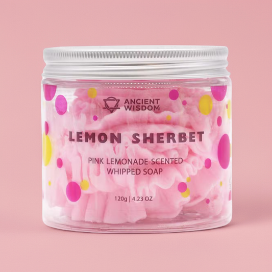 Lemon Sherbet Moisturising Whipped Soap - 120g