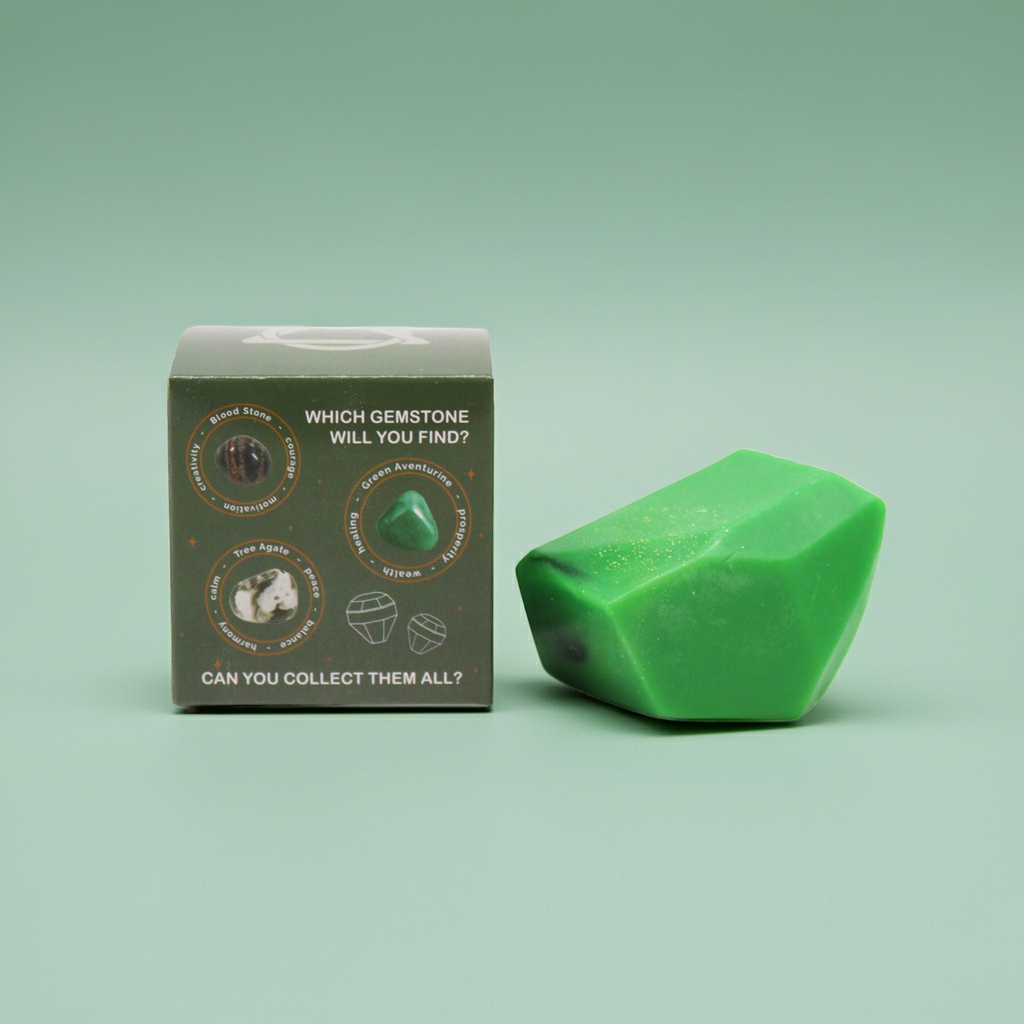 Crystal Elemental Soap: Earth - Approx 113g