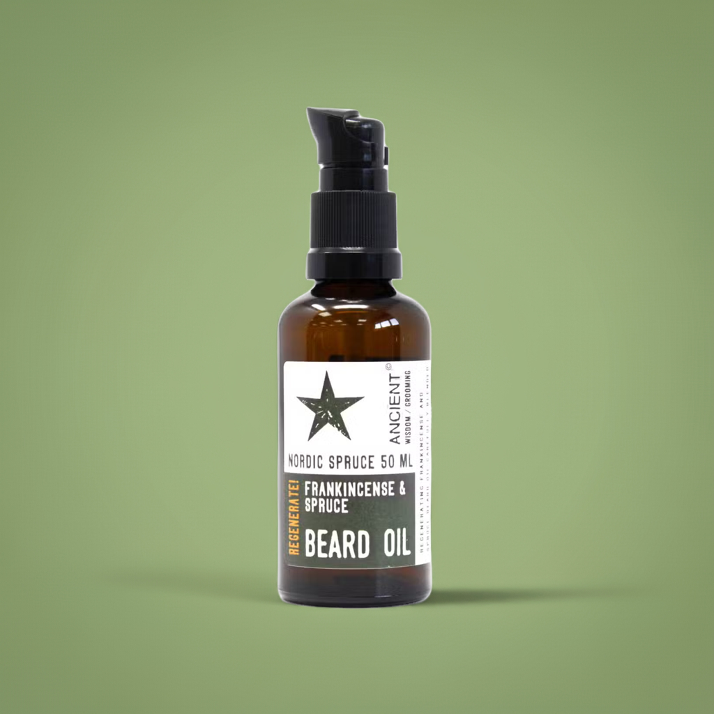Nordic Spruce Beard Oil: Frankincense & Spruce - 50ml