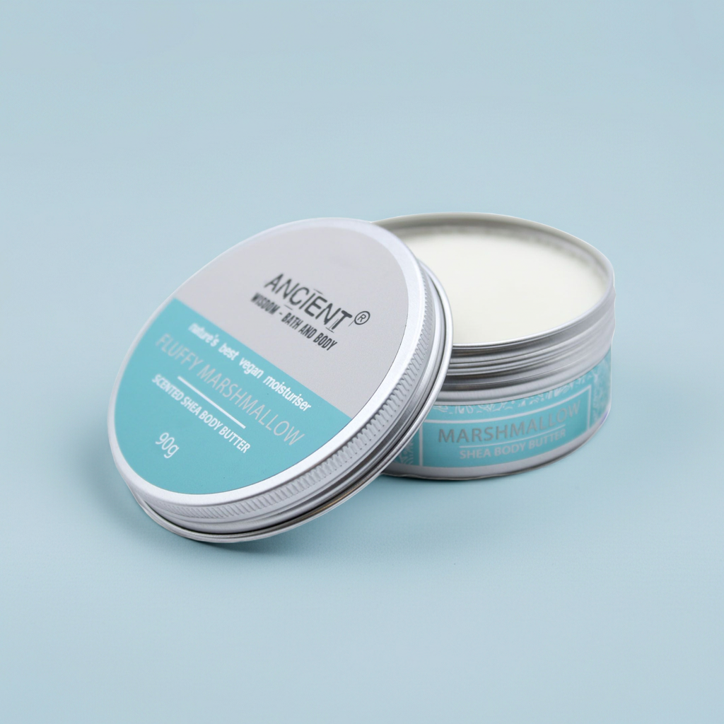 Scented Shea Body Butter: Fluffy Marshmallow - 90g