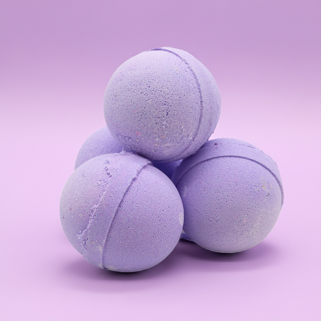 Essential Oil Bath Bomb: Clary Sage & Juniper - 120g