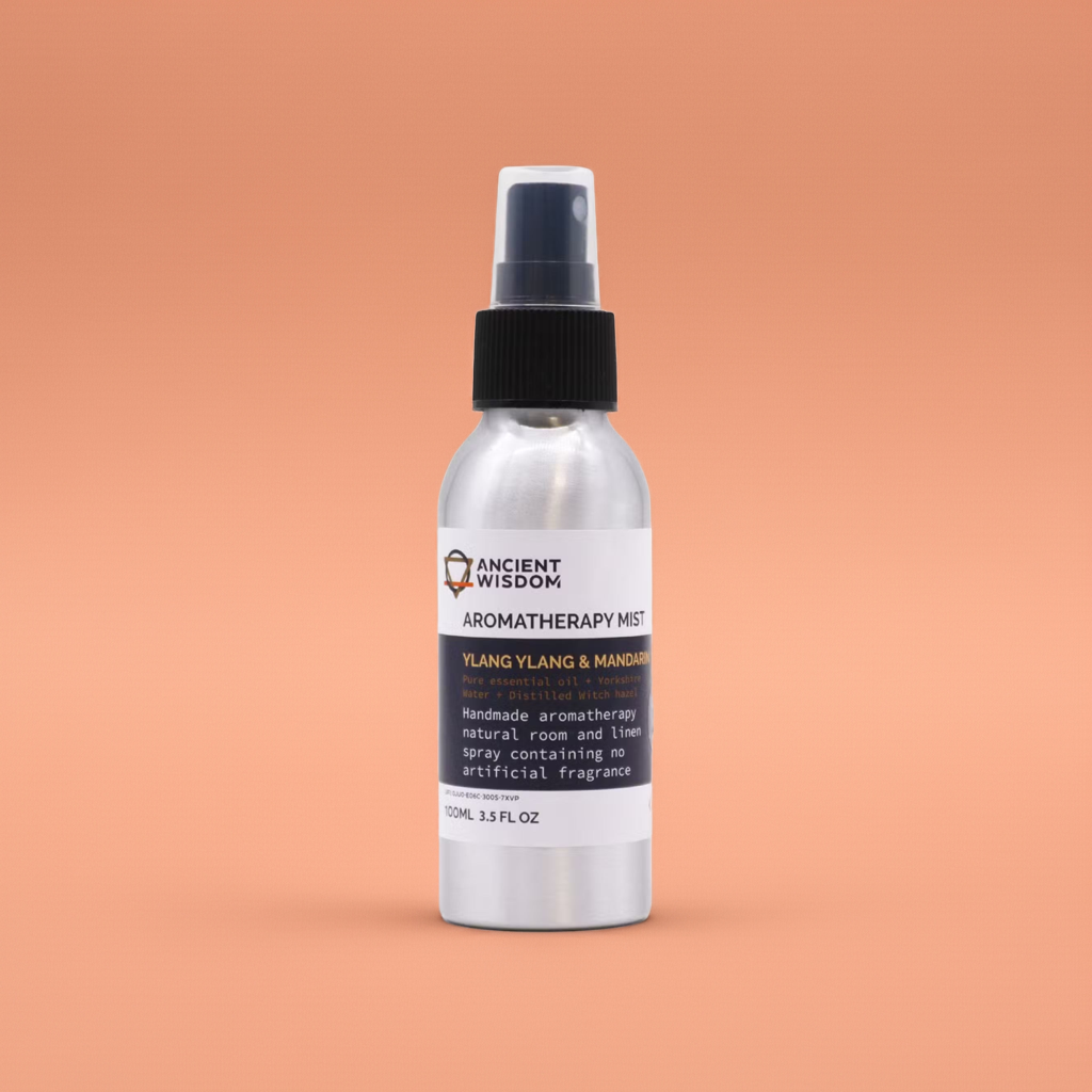 Ylang Ylang & Mandarin Room Spray: Calming Essential Oil Mist - 100ml