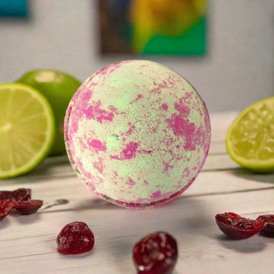 Cranberry & Lime Bath Bomb - 180g