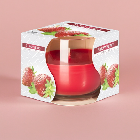 Strawberry Scented Candle