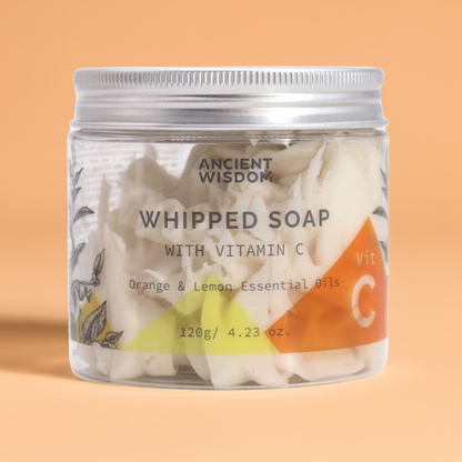 Vitamin C Aromatherapy Whipped Soap With Essential Oils - 120g